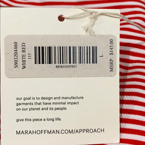 MARA HOFFMAN SWIM high waisted bottoms. Large - Picture 3 of 4